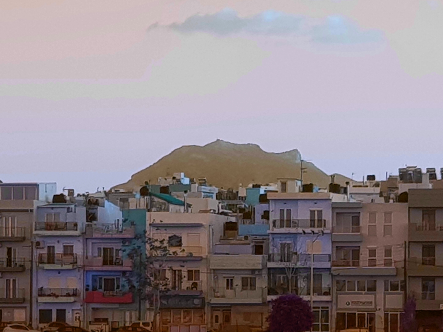 Overlooking Heraklion from the Venetian Wall